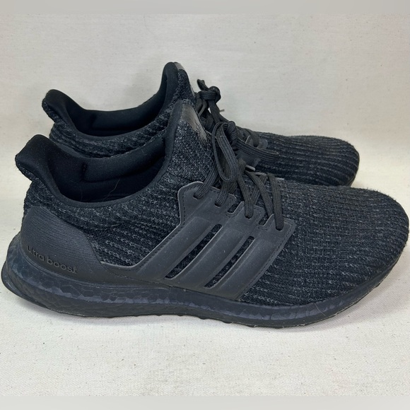 Adidas Ultraboost Men's Shoes Core Black-Grey - Picture 2 of 6